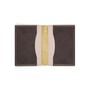 Art Deco zigzag leather card holder
